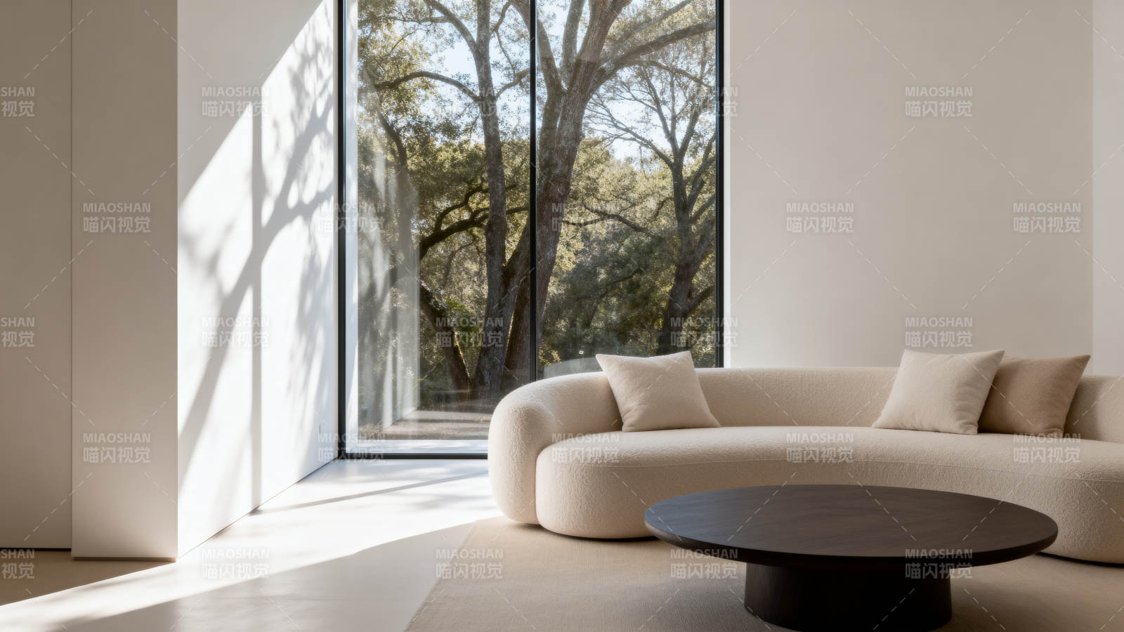 简约客厅 自然光景图片