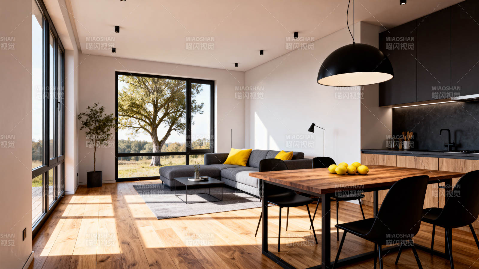 现代简约家居客厅图片