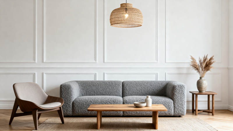 简约客厅布置图片