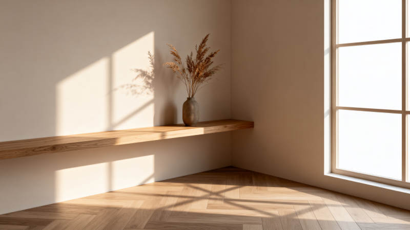 阳光角落静谧之美图片