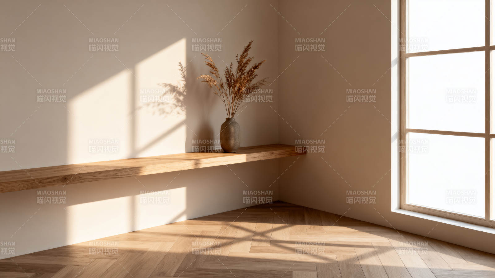 阳光角落静谧之美图片