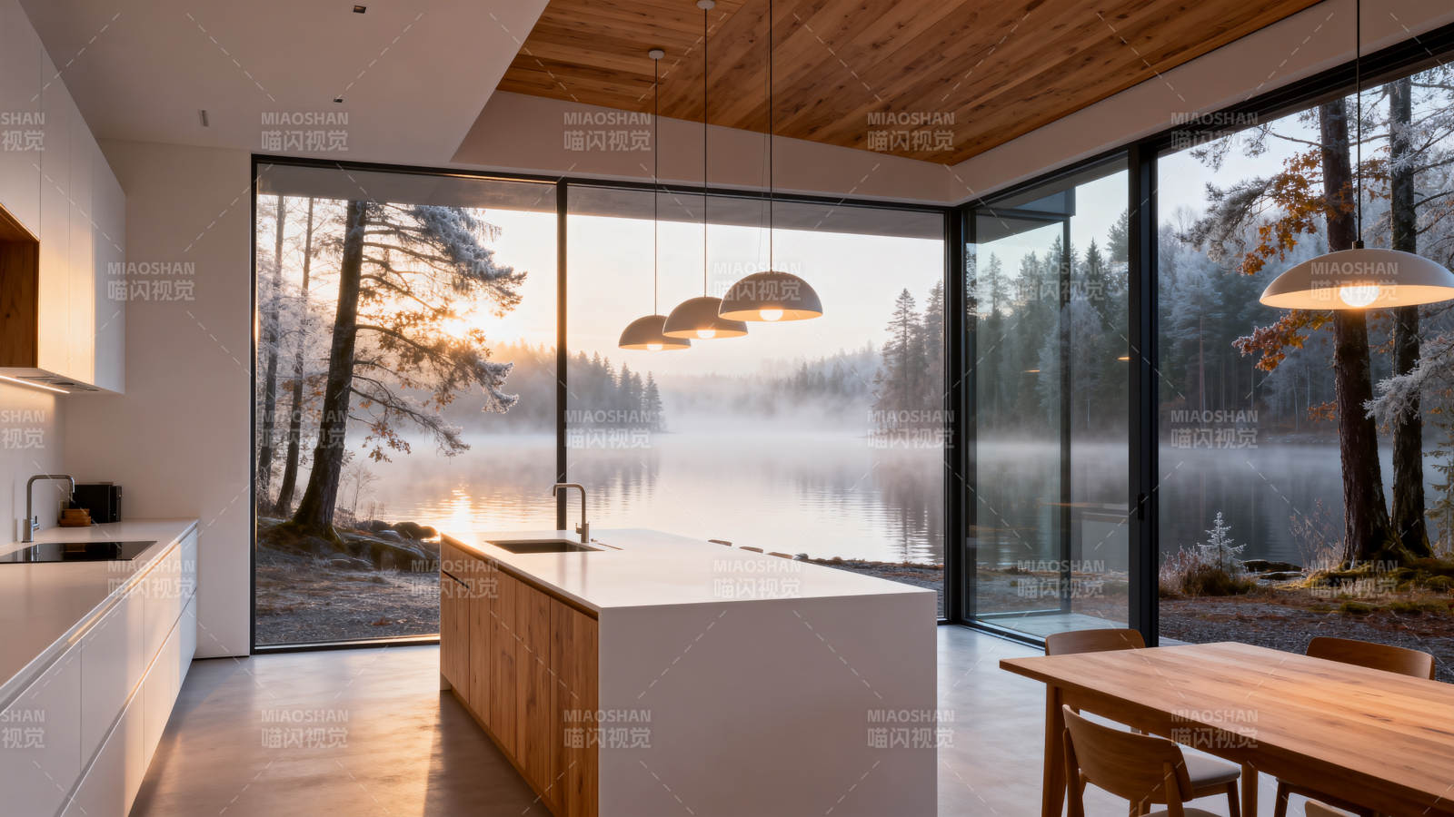 湖景厨房 自然共生图片