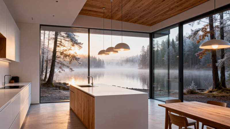 湖景厨房 自然共生图片