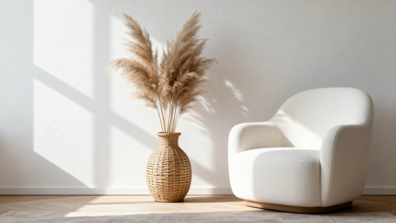 简约家居一角图片