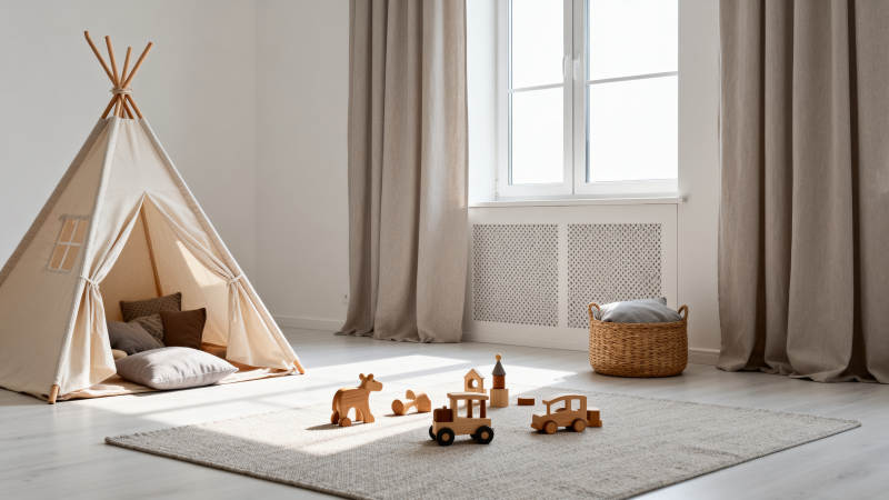 温馨儿童游戏角图片