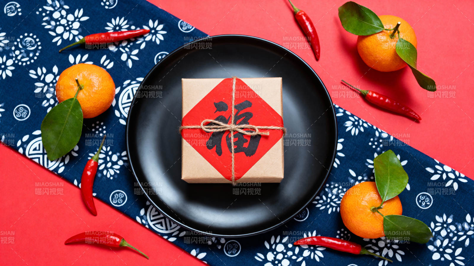 新春福礼摆盘图片