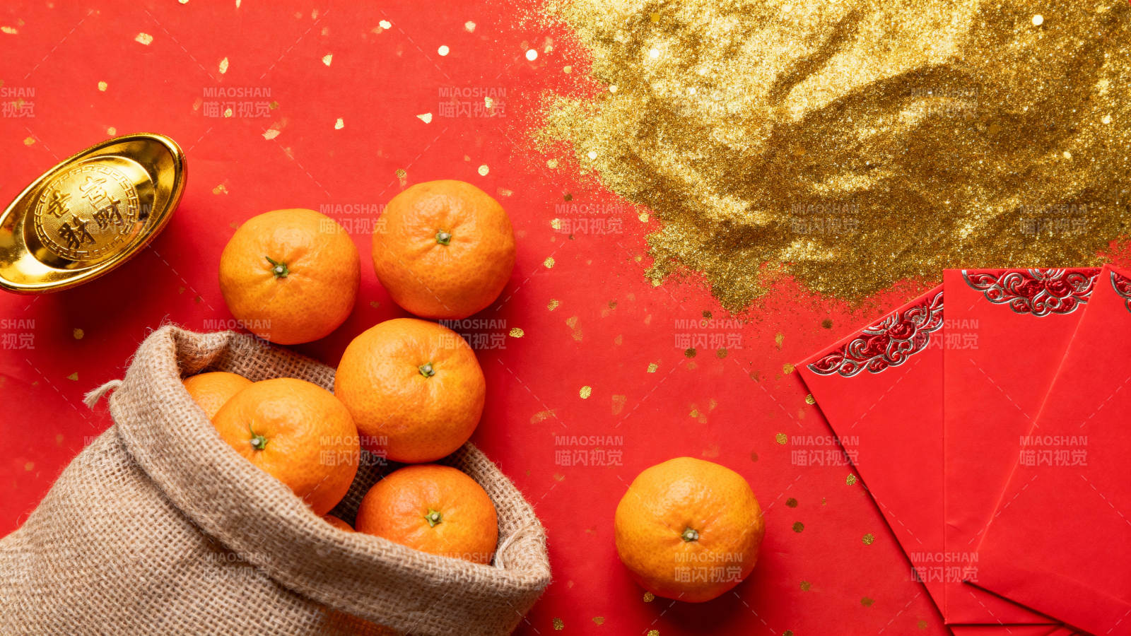 新春福满 橙香金喜图片