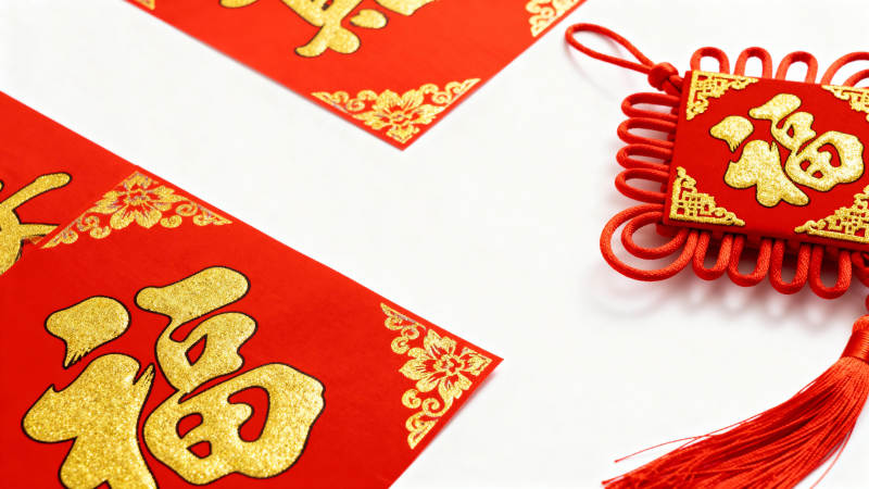 福字春联挂饰图片