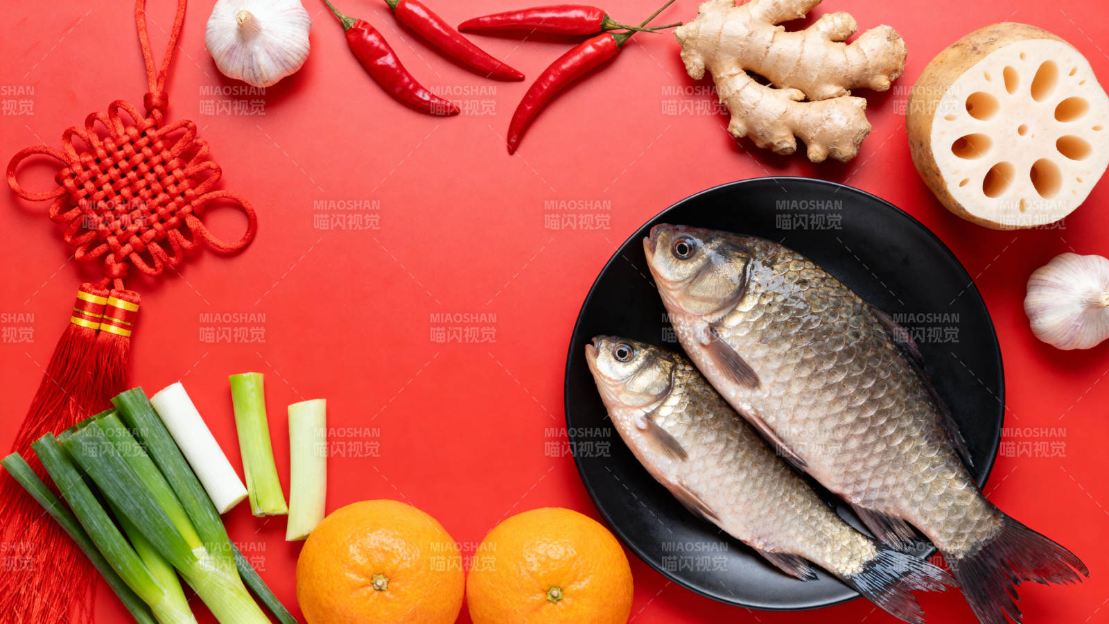 年味食材拼盘图片