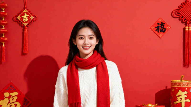 新春喜庆迎福年图片