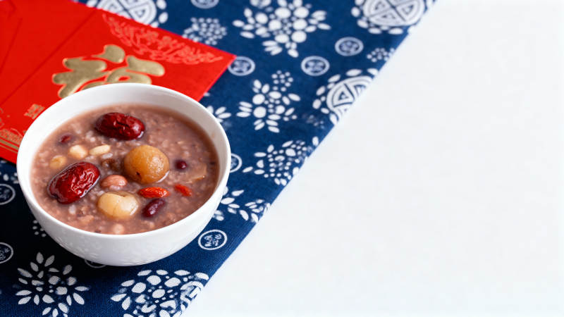 腊八粥配红包图片