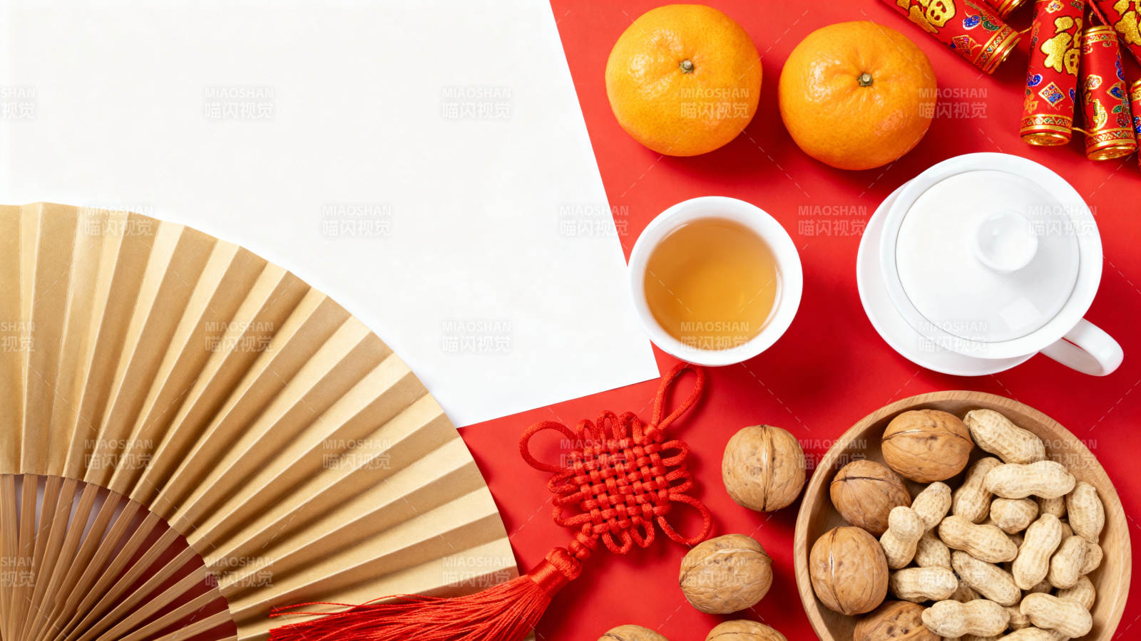 春节年货摆盘图片