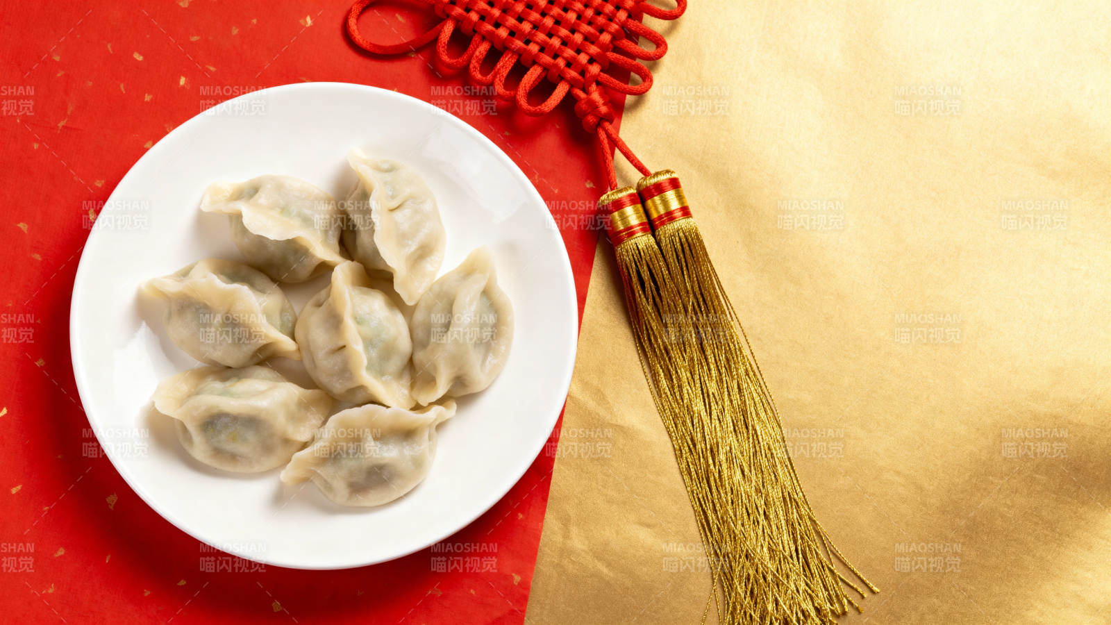 饺子迎新春图片