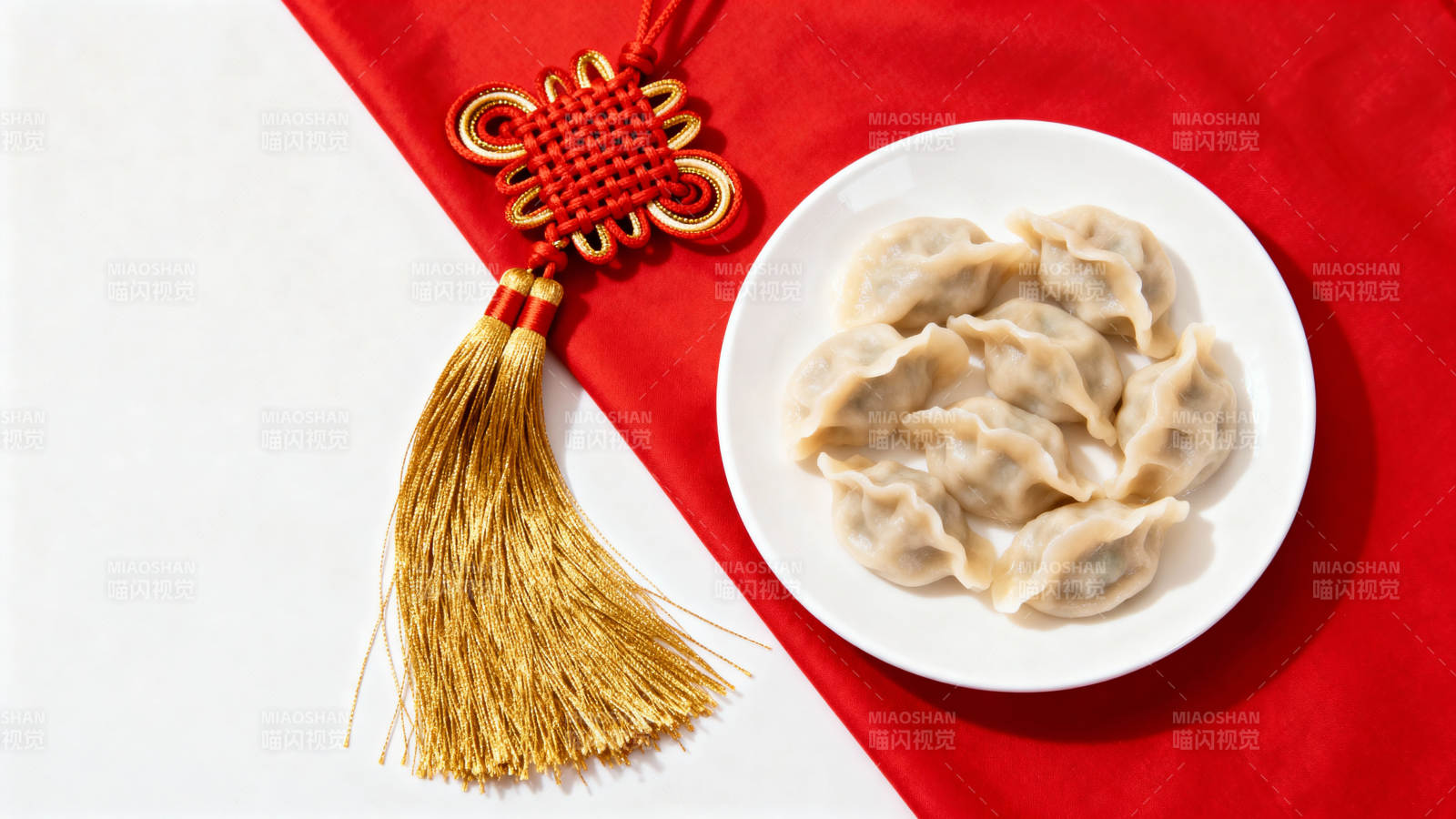 饺子迎新春图片