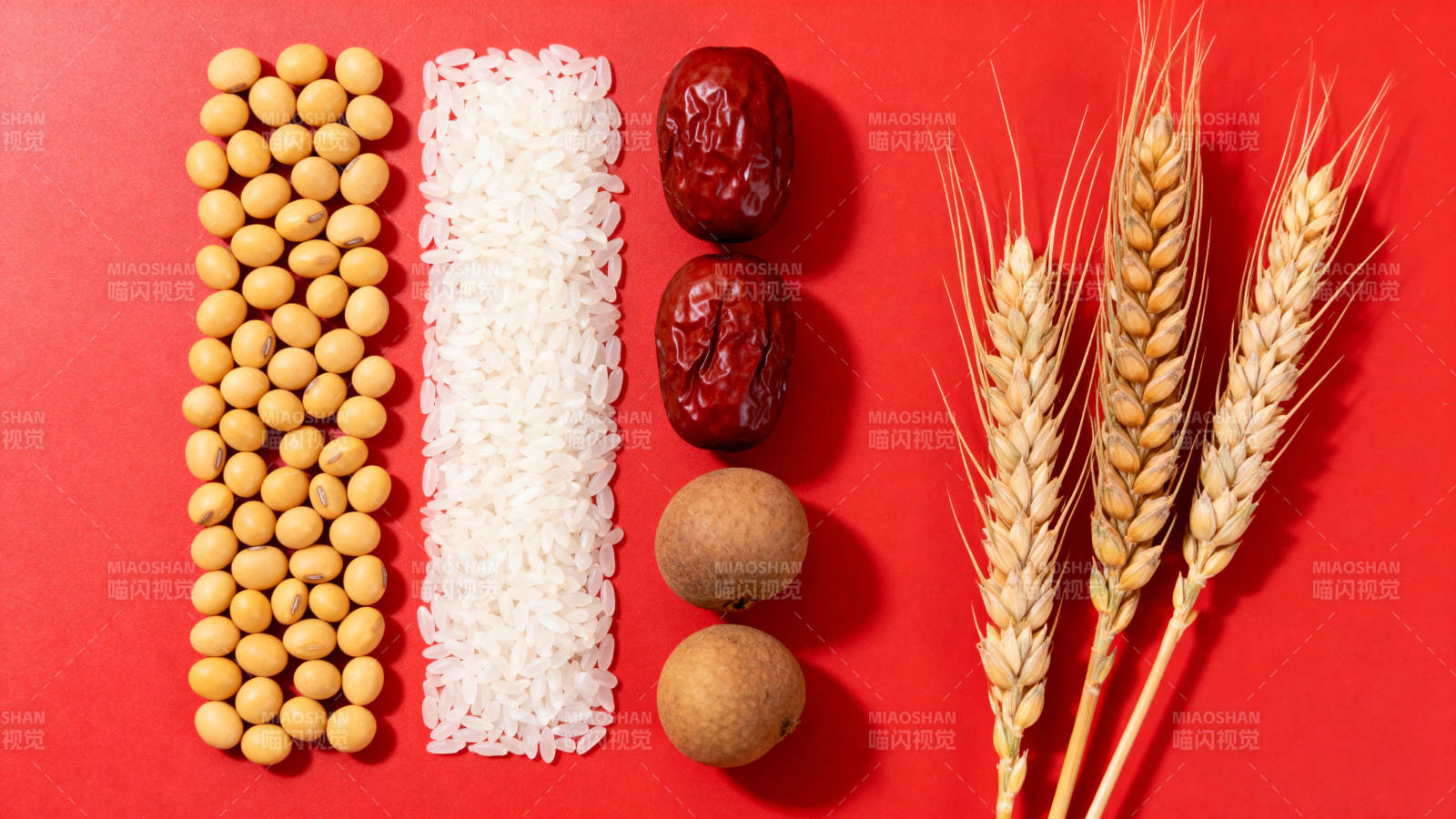 五谷杂粮养生图图片