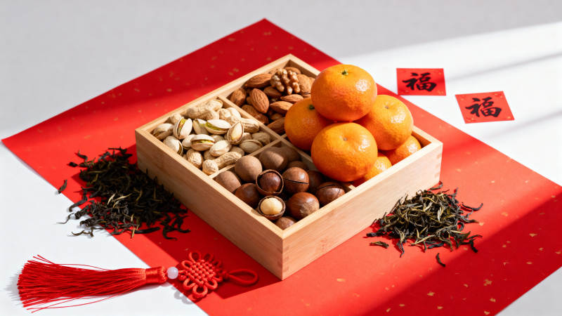 新春年货礼盒图片