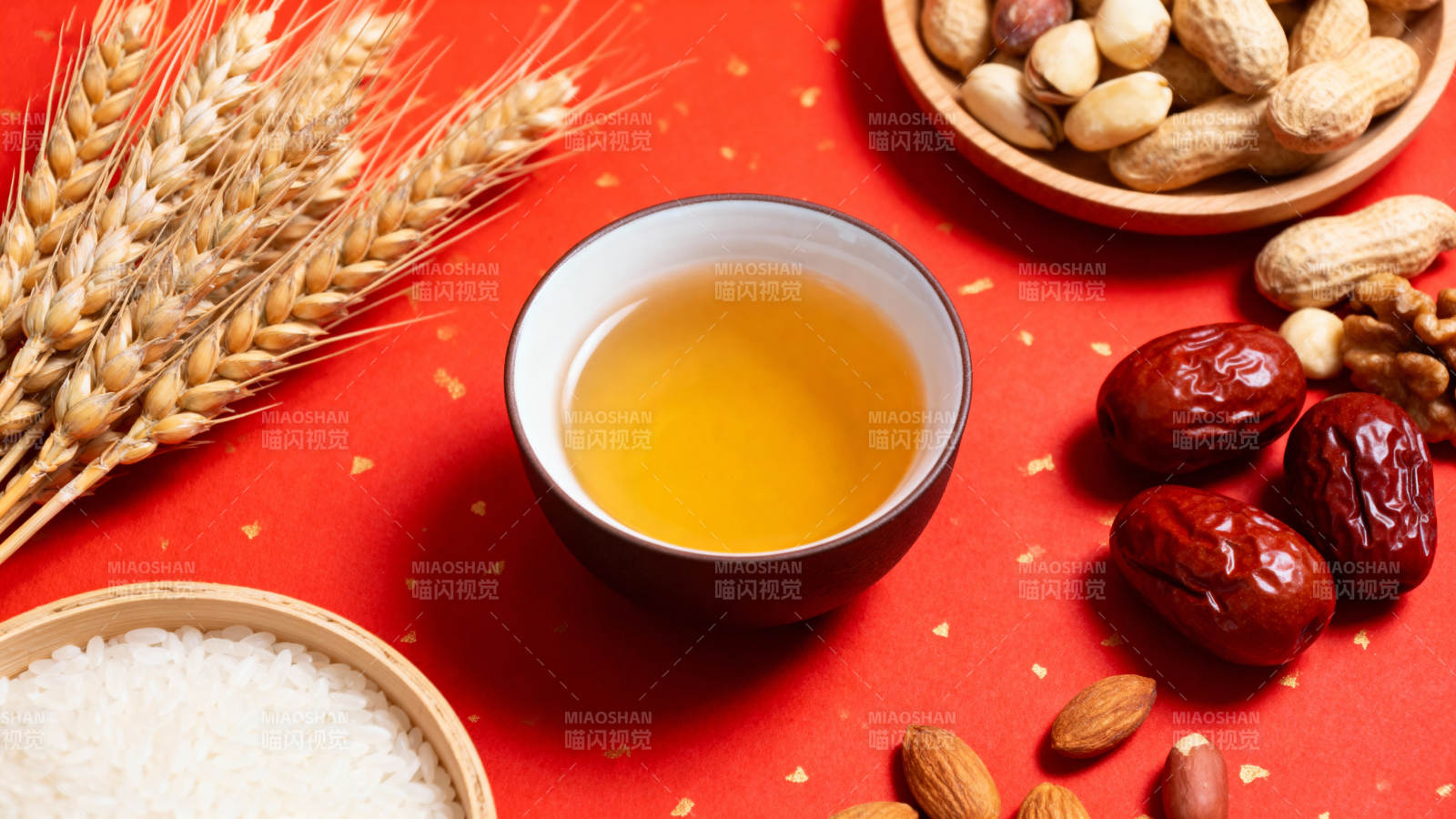 五谷杂粮养生茶图片