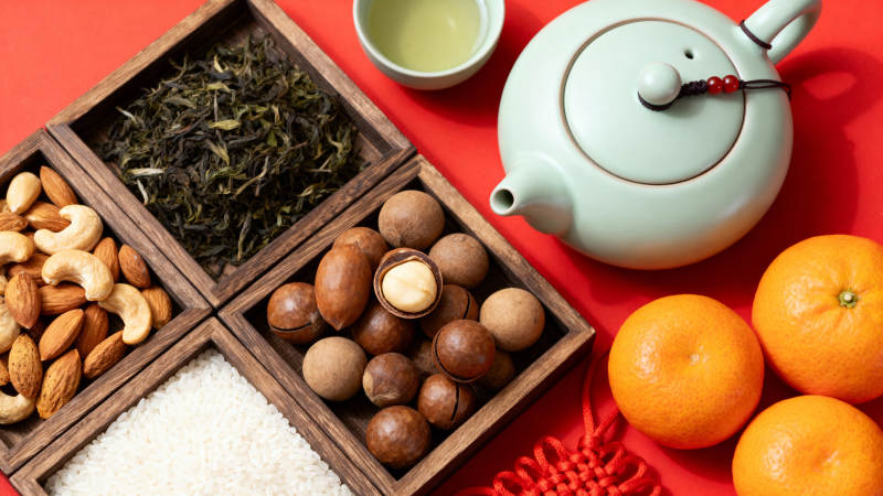 茶点果香四溢图片