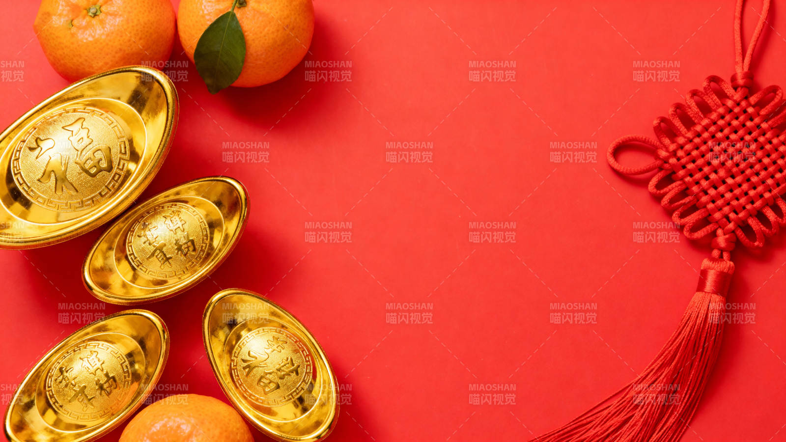 金元宝与红灯笼图片