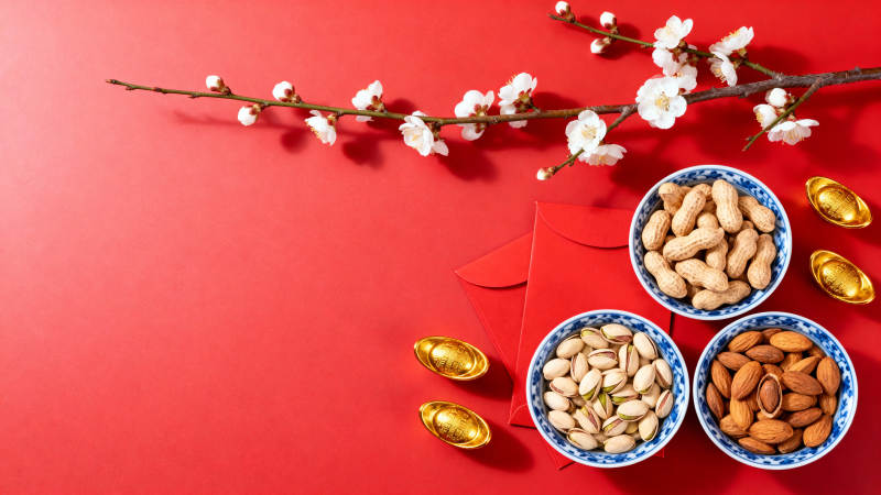 新春坚果福满堂图片