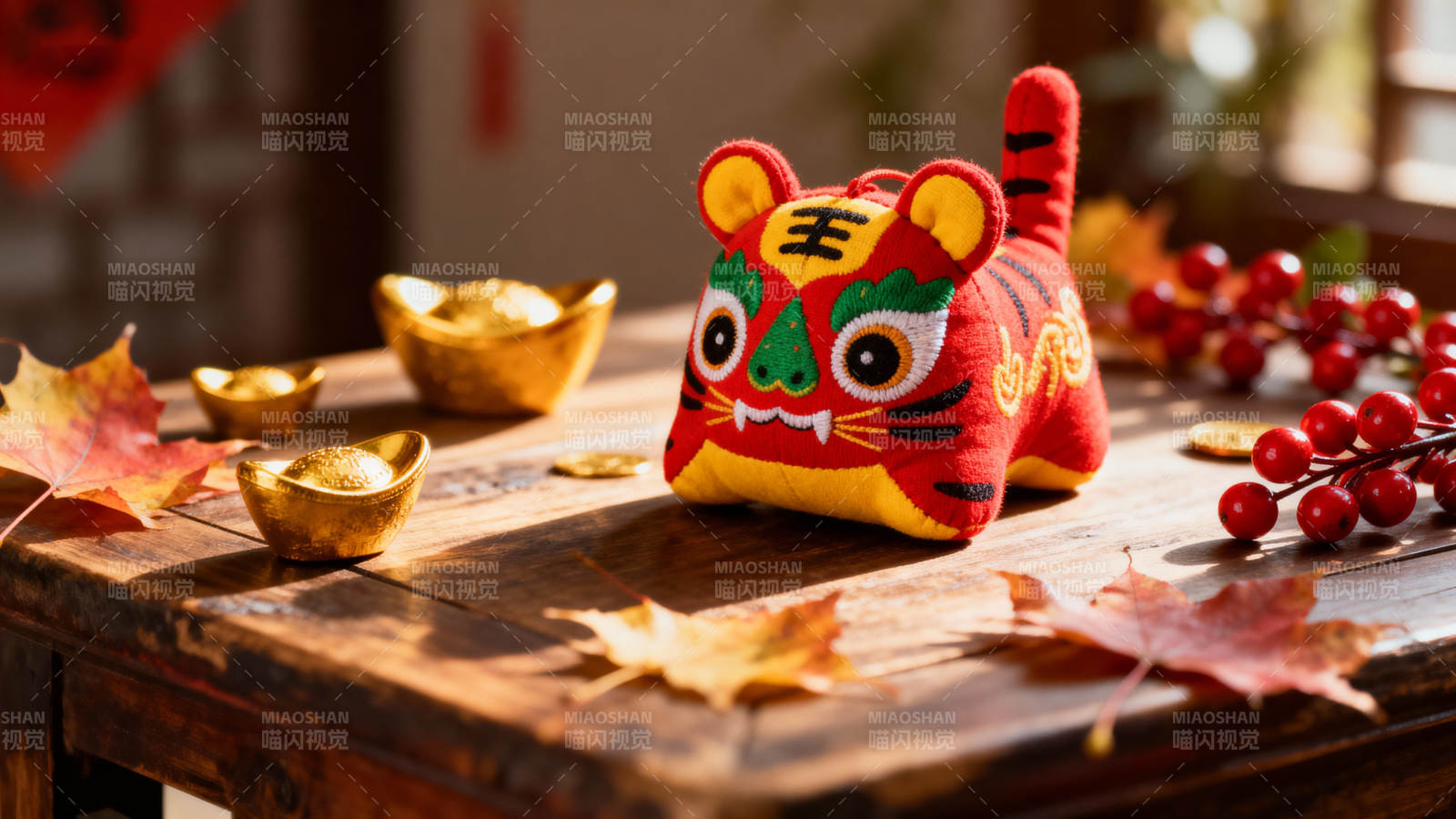 虎年吉祥物摆件图片