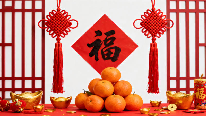 新春福满堂图片