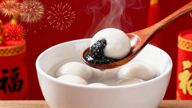 汤圆飘香迎新春图片