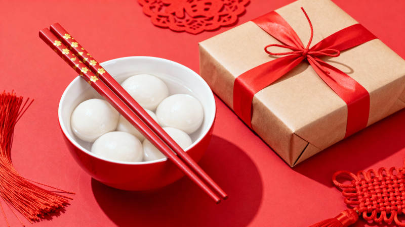 春节团圆饭图片