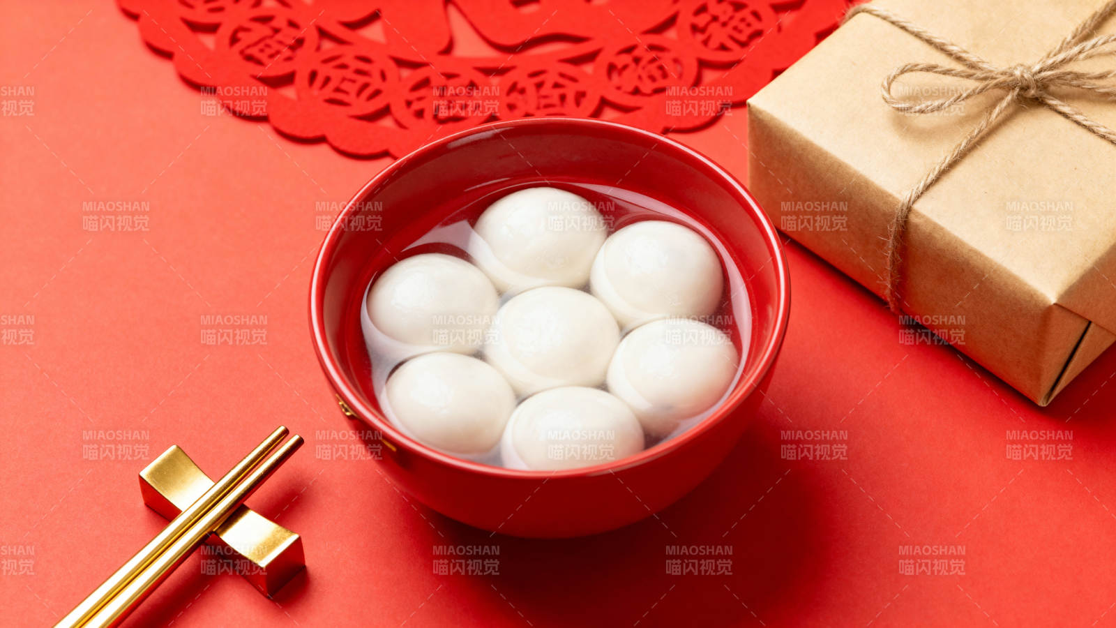 元宵佳节团圆饭图片