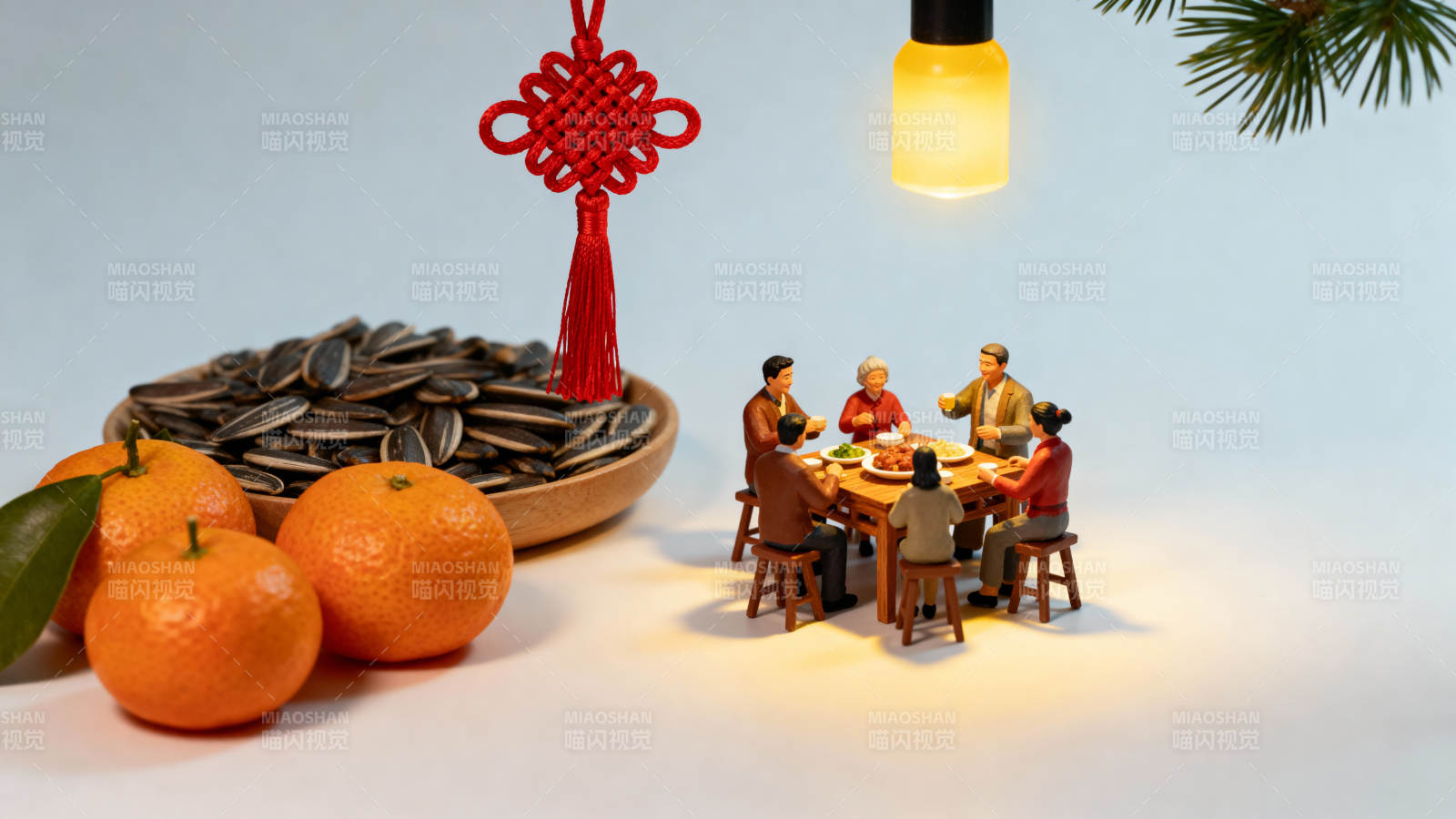 团圆年夜饭图片