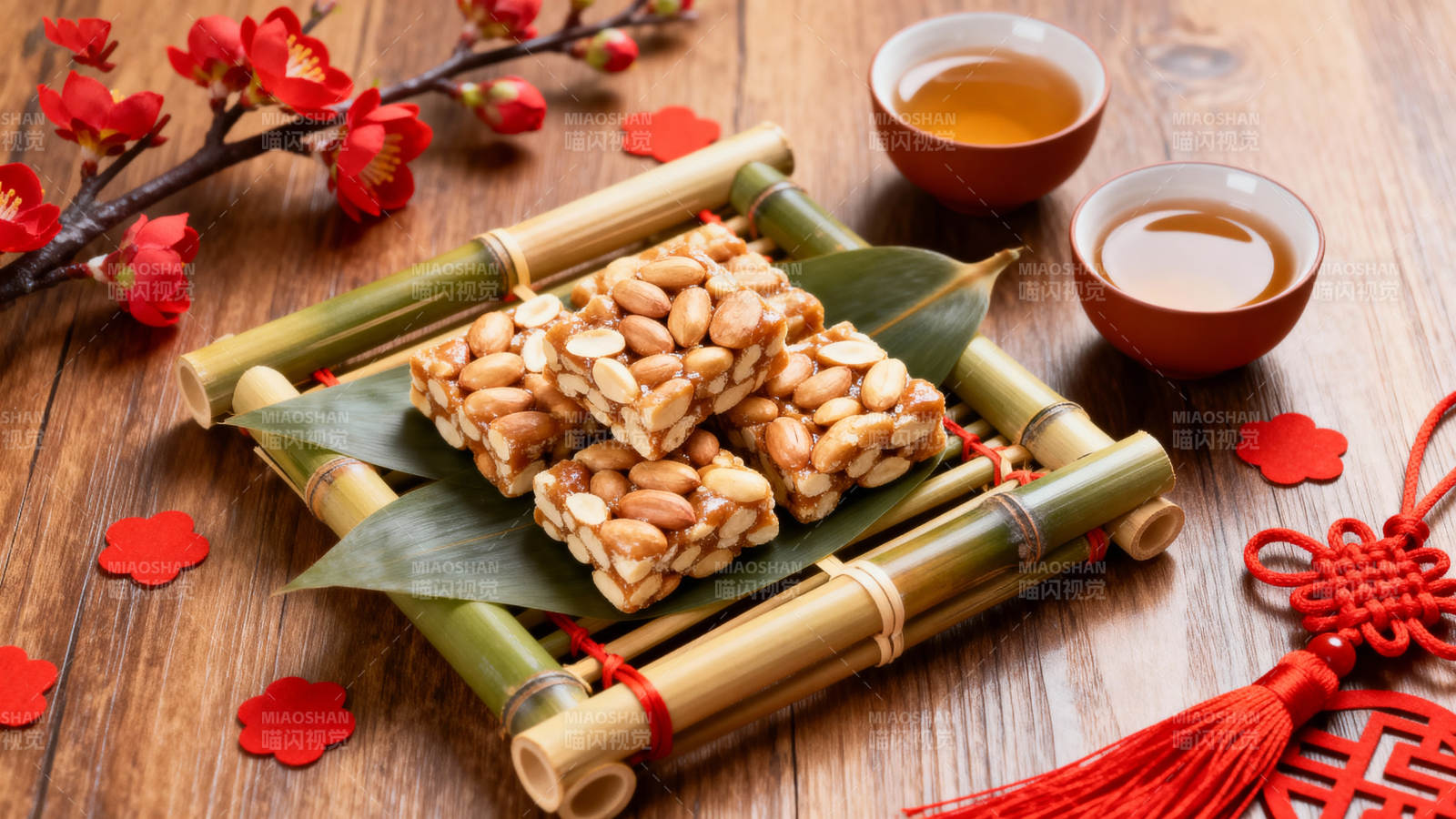 年味花生糖图片