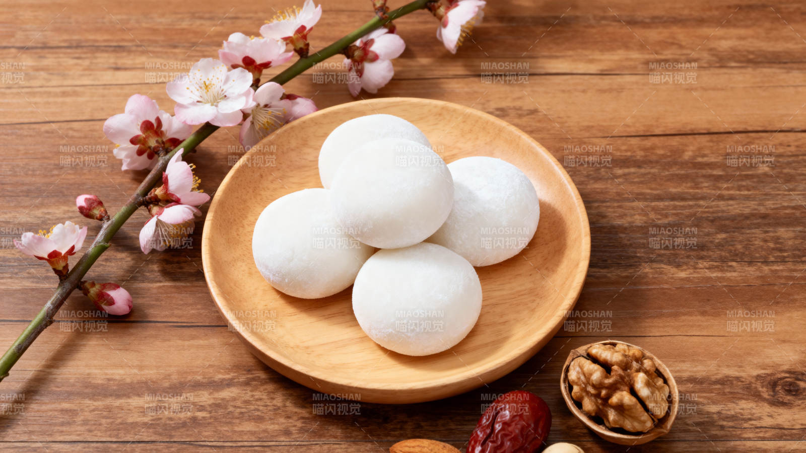 元宵节美食摆盘图片