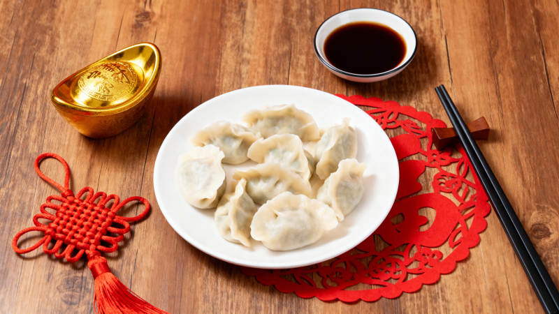 春节饺子宴图片