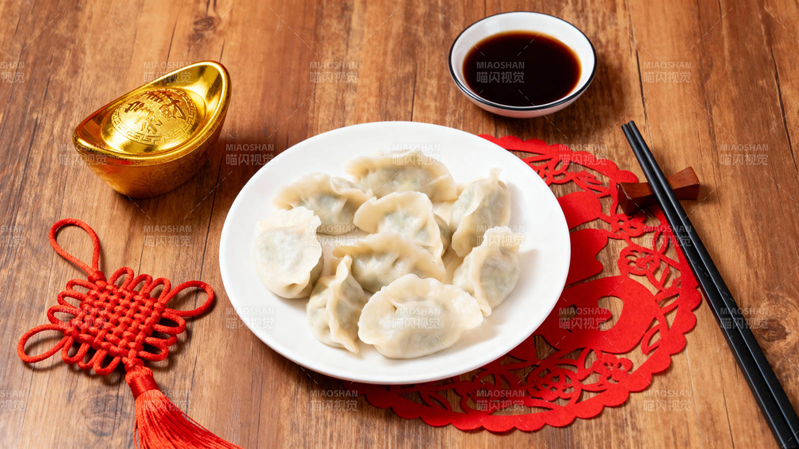 春节饺子宴图片