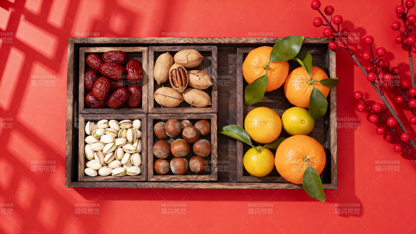 年货礼盒 喜庆迎新图片