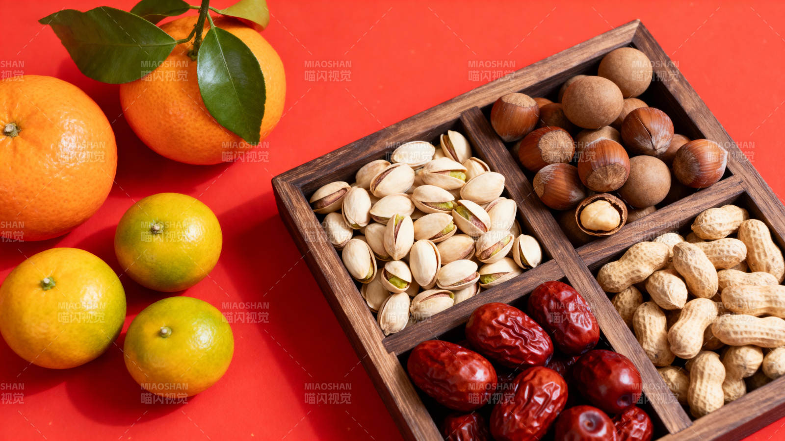 坚果水果拼盘图片