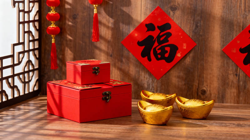 新春福满金元宝图片