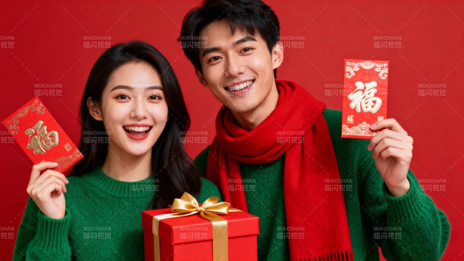 新春喜庆 福满人间图片