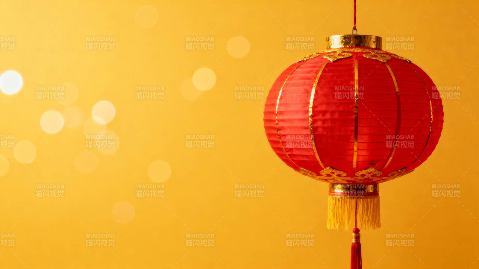 红灯笼迎新春图片