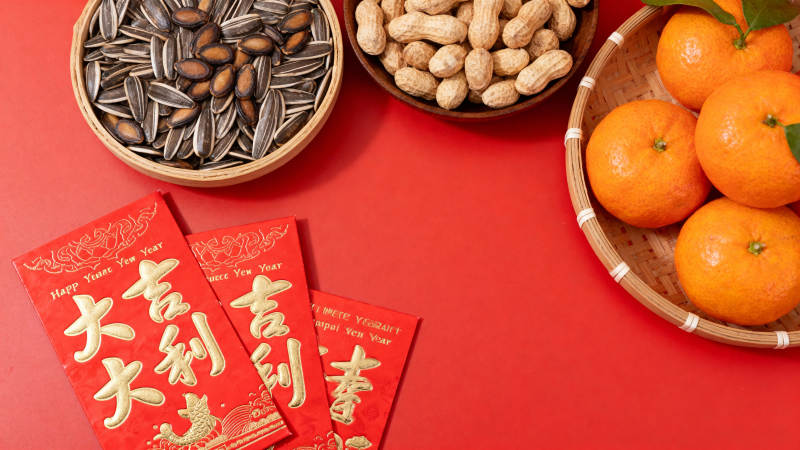 新春佳节喜庆团圆图片