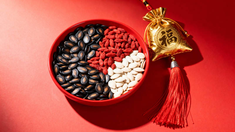 五仁馅料福袋相伴图片