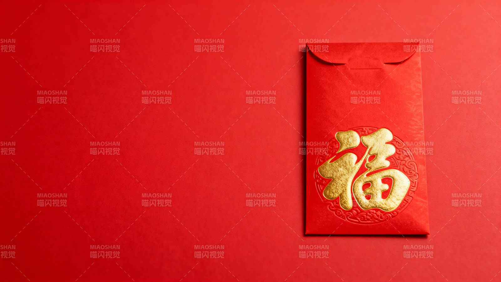 红色福字红包图片