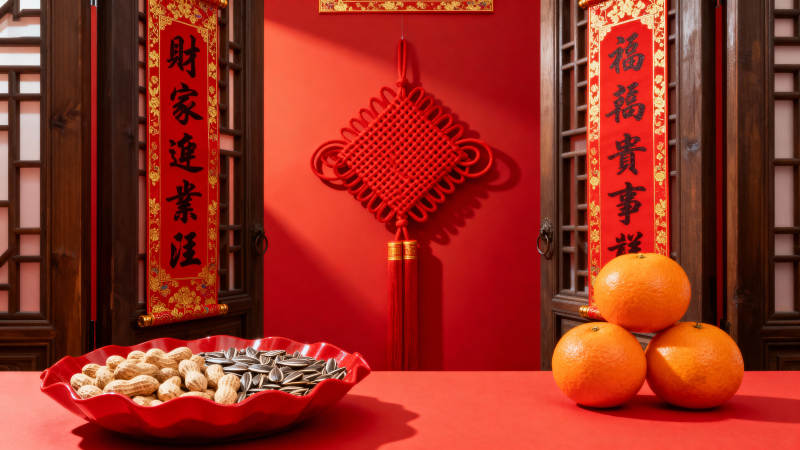 新春佳节喜庆图图片