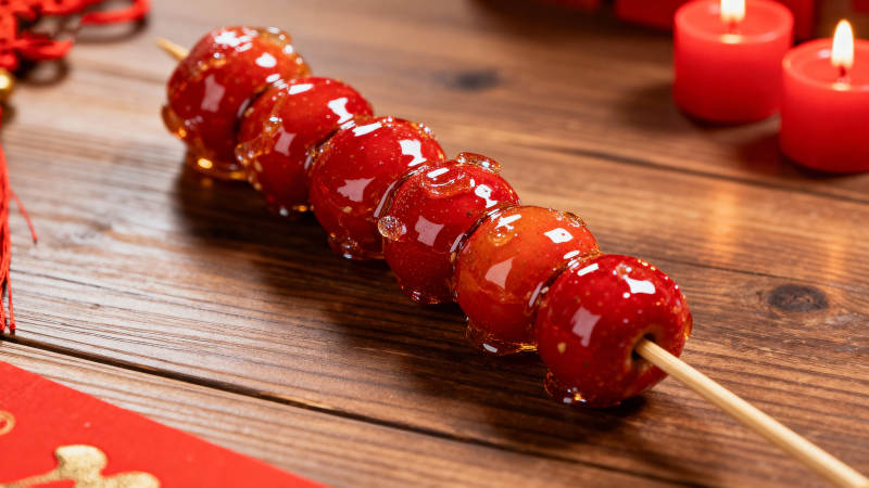 糖葫芦 年味浓图片