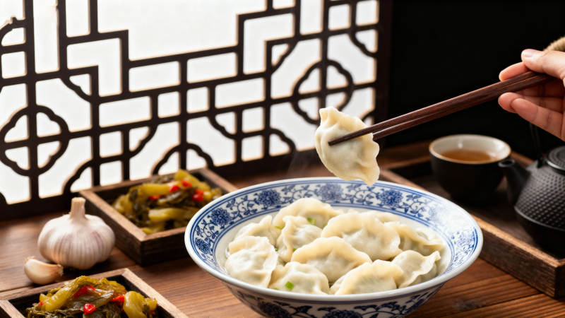 饺子宴 美味佳肴图片