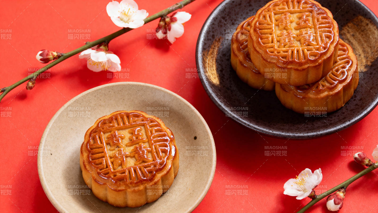 中秋月饼赏味图片