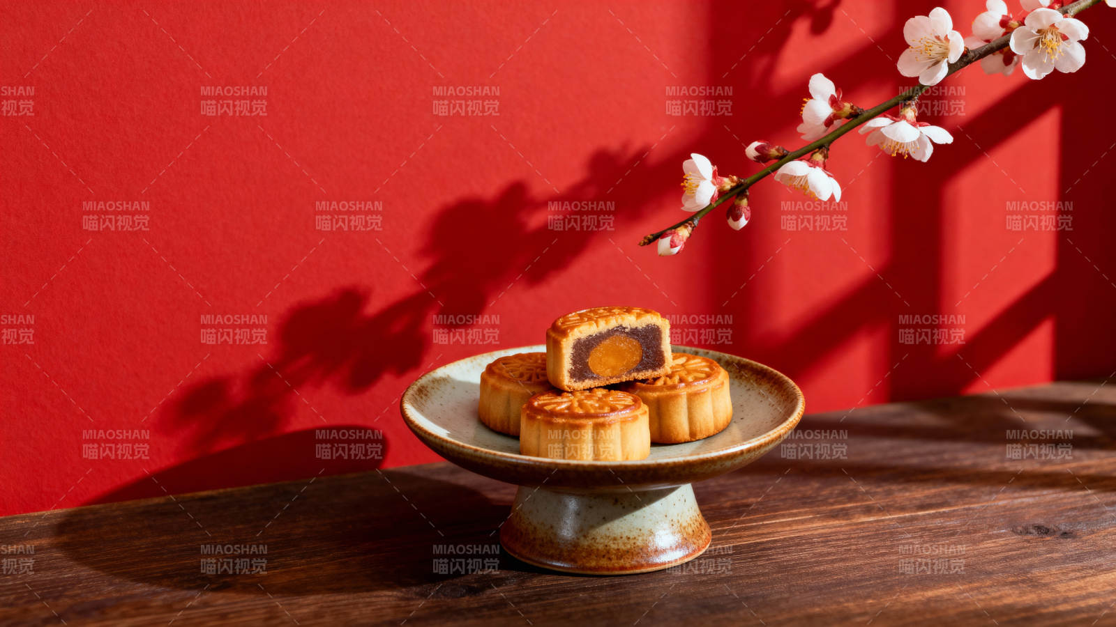 中秋月饼赏味图片