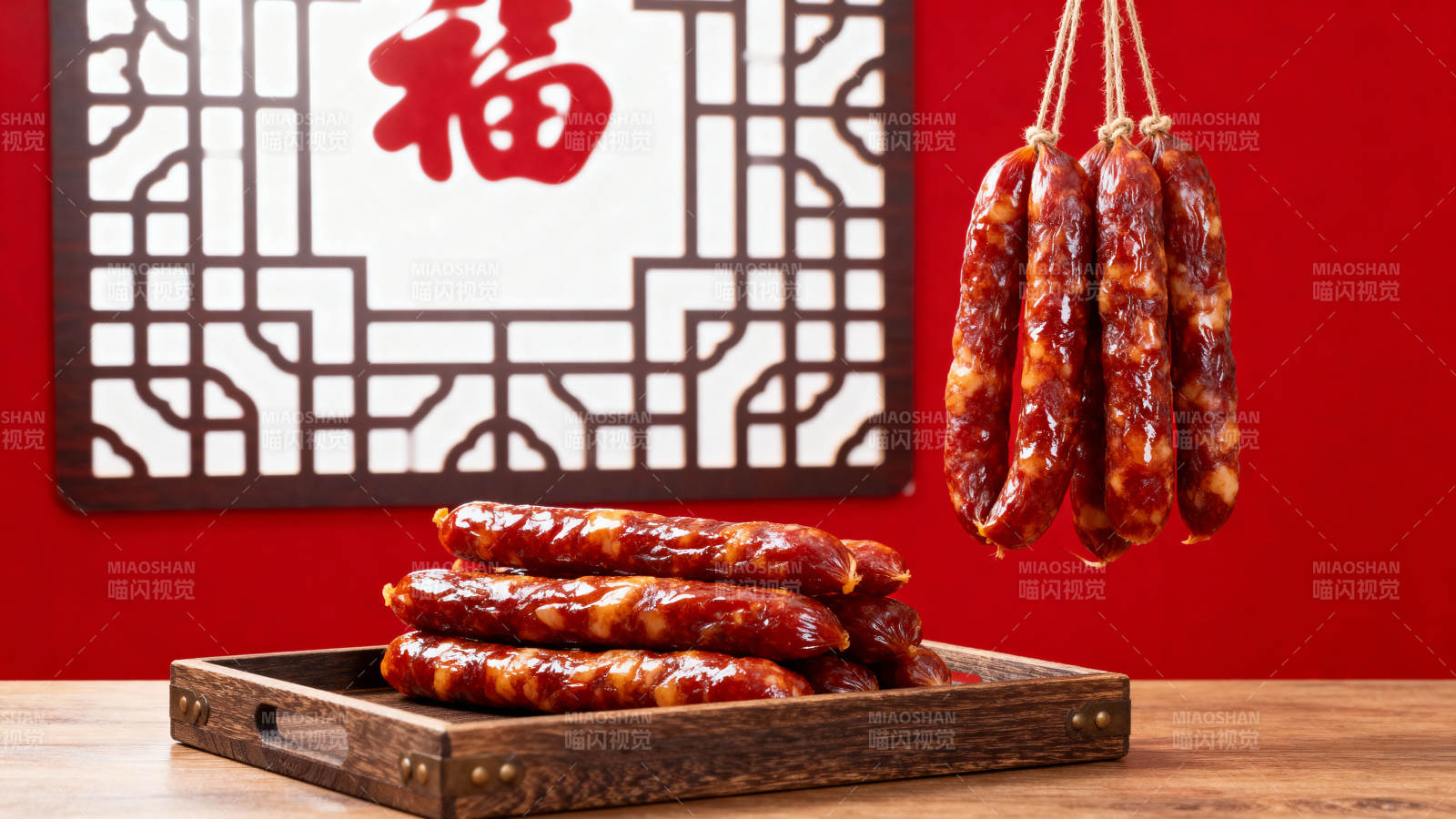 腊肠年味浓图片