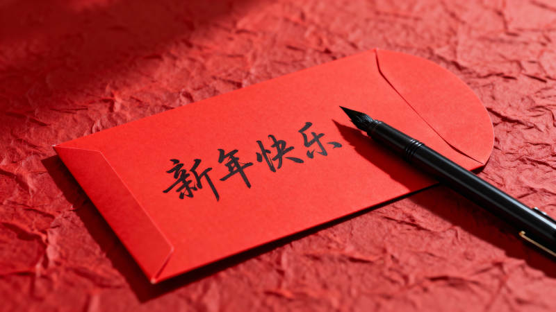 新年快乐红包图片