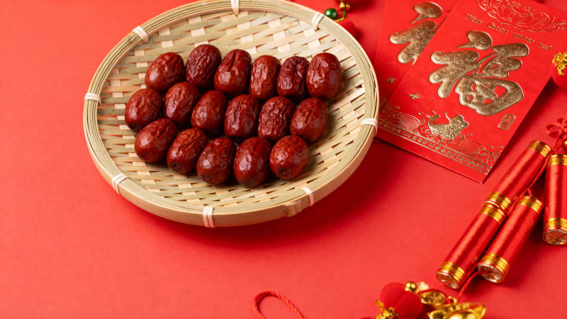 红果迎春 福满新春图片